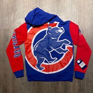 Youth Chicago Cubs Royal Poster Board Full-Zip Hoodie